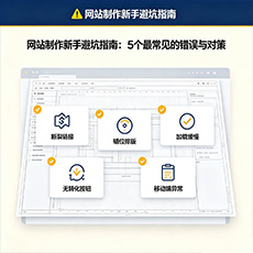 科尔沁左翼后旗建站-网站制作新手避坑指南：5个最常见的错误与对策