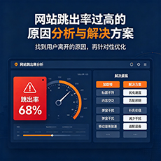 科尔沁左翼后旗建站-网站跳出率过高的原因分析与解决方案