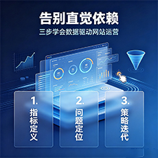 通辽建站-告别直觉依赖：三步学会数据驱动网站运营