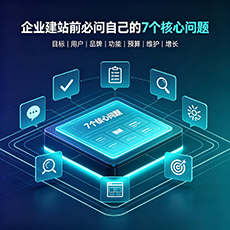 扎鲁特旗建站-企业建站前必问的7个核心问题 - 网站建设规划指南