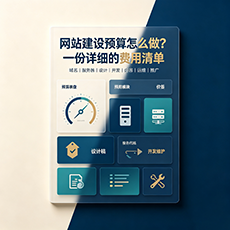 通辽建站-网站建设预算怎么做？一份详细的费用清单