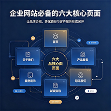 扎鲁特旗建站-企业网站必备的六大核心页面